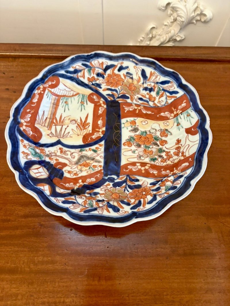 Antique Victorian Japanese Quality Imari Plate - Image 3